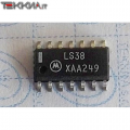 74LS38 QUAD 2-INPUT NAND BUFFERS WITH OPEN-COLLECTOR OUTPUTS 14-SO SMD 1AA22297_M07a