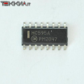74HC595A 8-Bit Serial-Input/Serial or Parallel-Output Shift Register with Latched 3-State Outputs 16-SO SMD 1AA22519_H10b