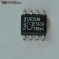 LM393D Low power dual voltage comparator 8-SO SMD 1AA22576_M06a