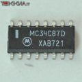 MC34C87D Quad EIA-422-A Line Driver 16-SO 1AA23335_M07a