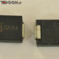 SK84 SMC Schottky Diode, 8A, 40V, DO-214AB, 1AA24483_P24b