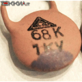 68pF 1kV Condensatore Ceramico 1AA12827_L38b